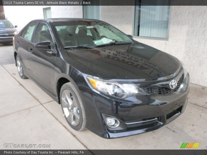 Attitude Black Metallic / Black 2013 Toyota Camry SE V6