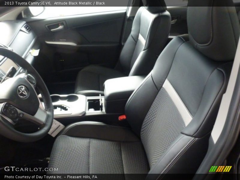 Attitude Black Metallic / Black 2013 Toyota Camry SE V6