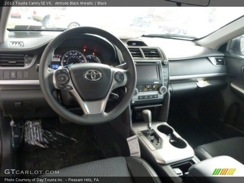 Attitude Black Metallic / Black 2013 Toyota Camry SE V6