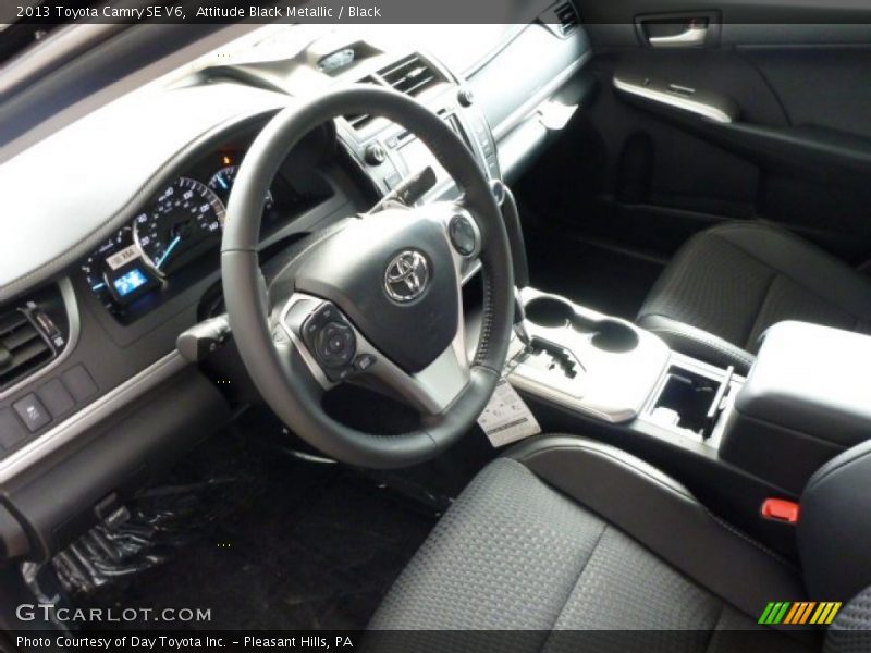 Attitude Black Metallic / Black 2013 Toyota Camry SE V6