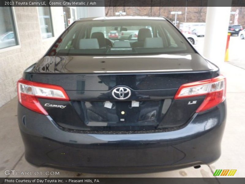 Cosmic Gray Metallic / Ash 2013 Toyota Camry LE
