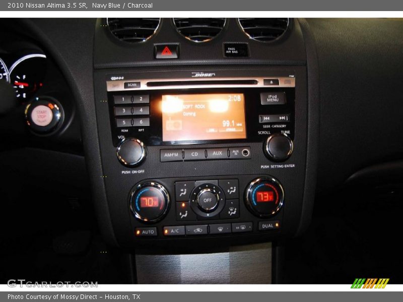 Navy Blue / Charcoal 2010 Nissan Altima 3.5 SR