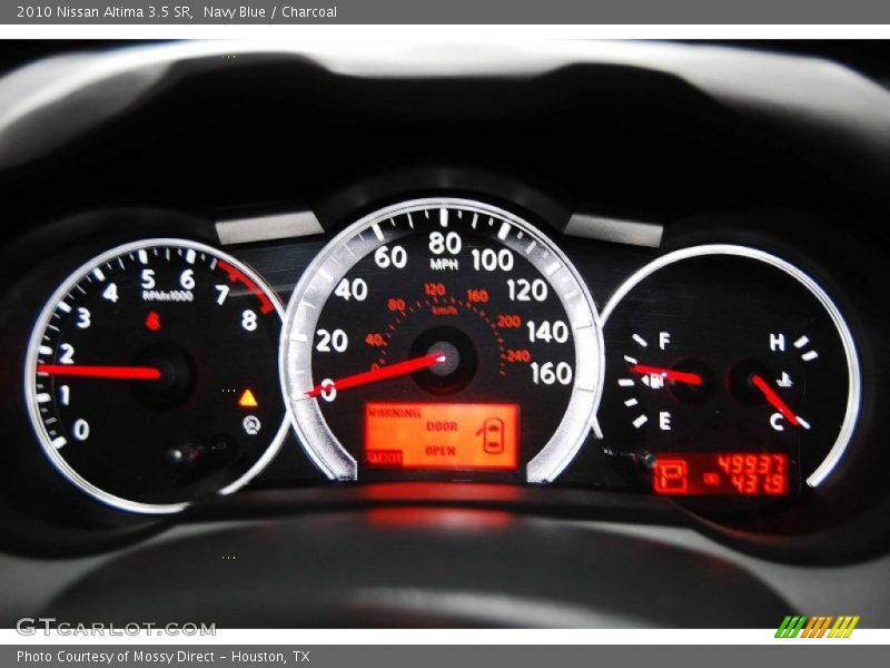 Navy Blue / Charcoal 2010 Nissan Altima 3.5 SR