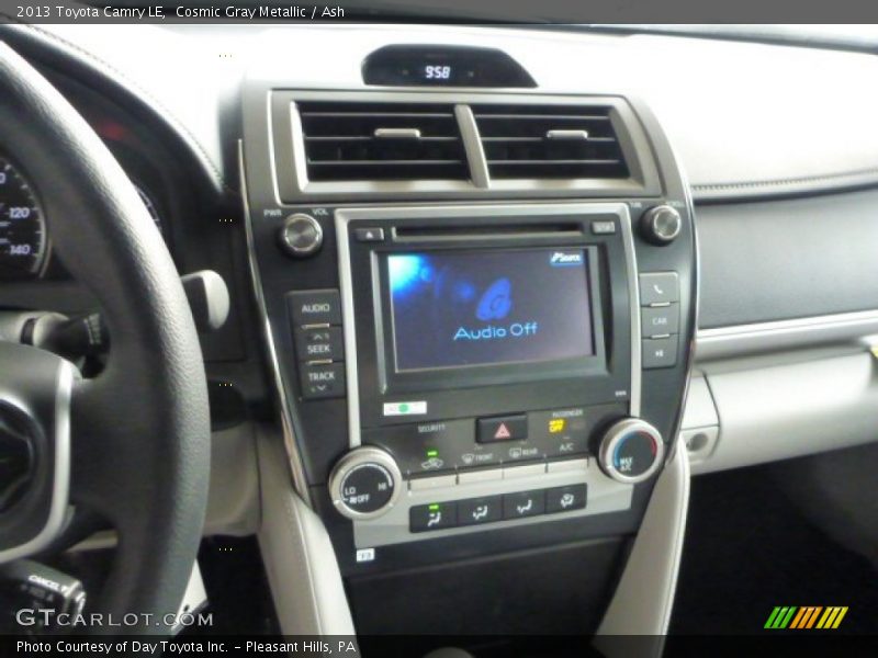 Controls of 2013 Camry LE