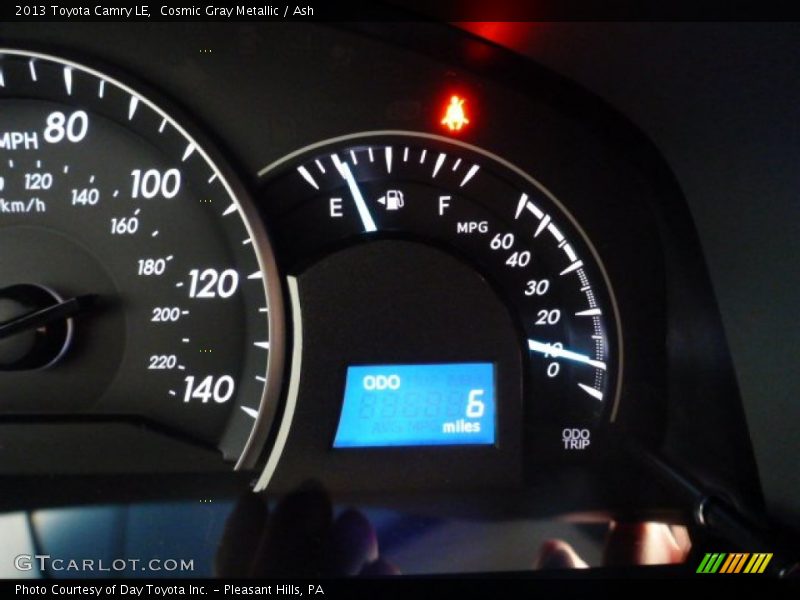 Cosmic Gray Metallic / Ash 2013 Toyota Camry LE