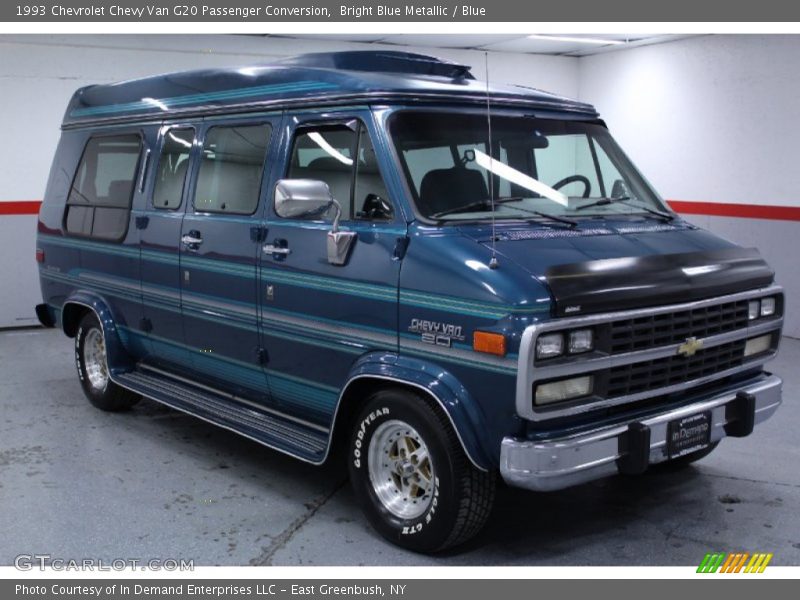 Front 3/4 View of 1993 Chevy Van G20 Passenger Conversion