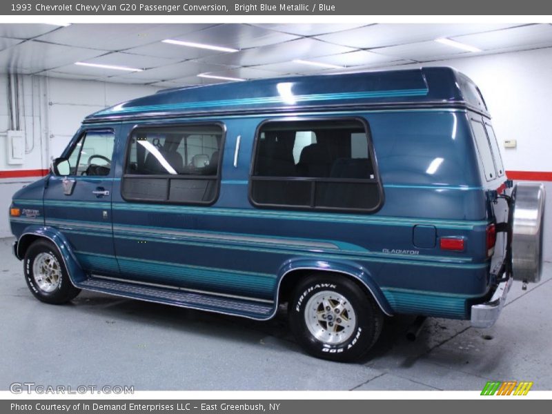  1993 Chevy Van G20 Passenger Conversion Bright Blue Metallic