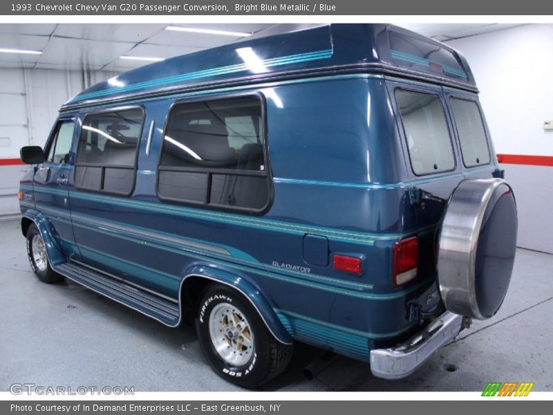  1993 Chevy Van G20 Passenger Conversion Bright Blue Metallic