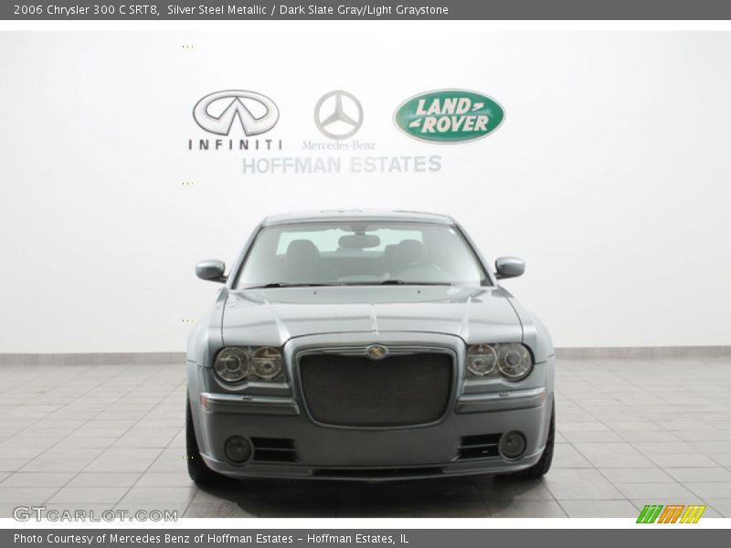 Silver Steel Metallic / Dark Slate Gray/Light Graystone 2006 Chrysler 300 C SRT8