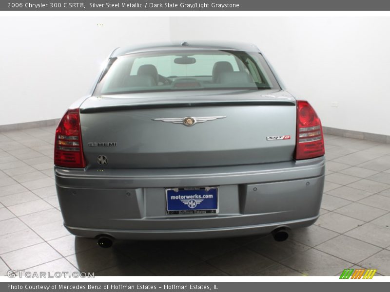 Silver Steel Metallic / Dark Slate Gray/Light Graystone 2006 Chrysler 300 C SRT8