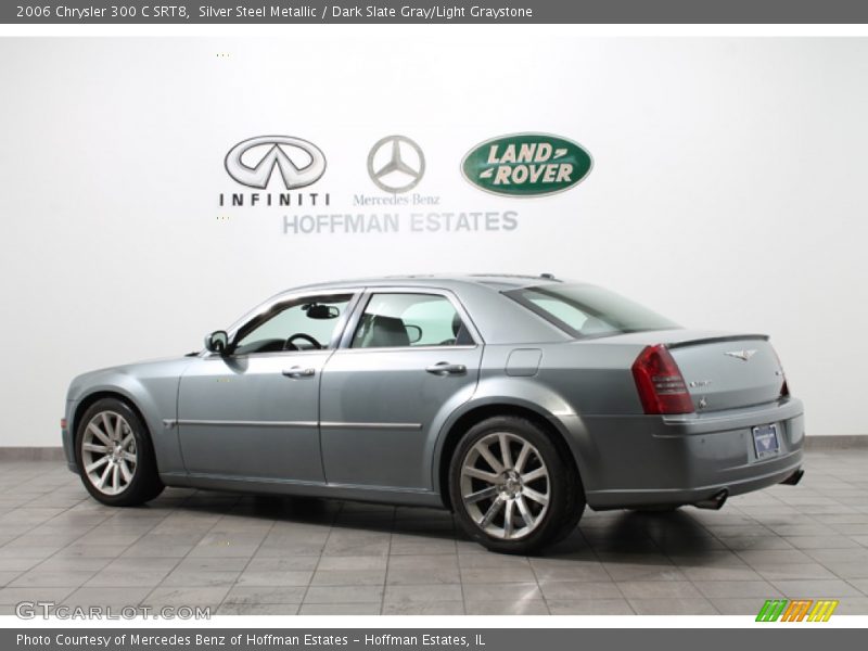 Silver Steel Metallic / Dark Slate Gray/Light Graystone 2006 Chrysler 300 C SRT8