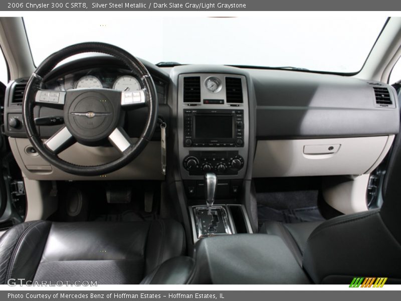 Silver Steel Metallic / Dark Slate Gray/Light Graystone 2006 Chrysler 300 C SRT8