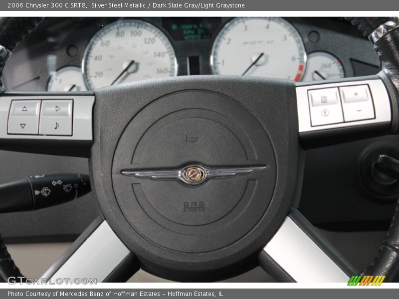 Silver Steel Metallic / Dark Slate Gray/Light Graystone 2006 Chrysler 300 C SRT8