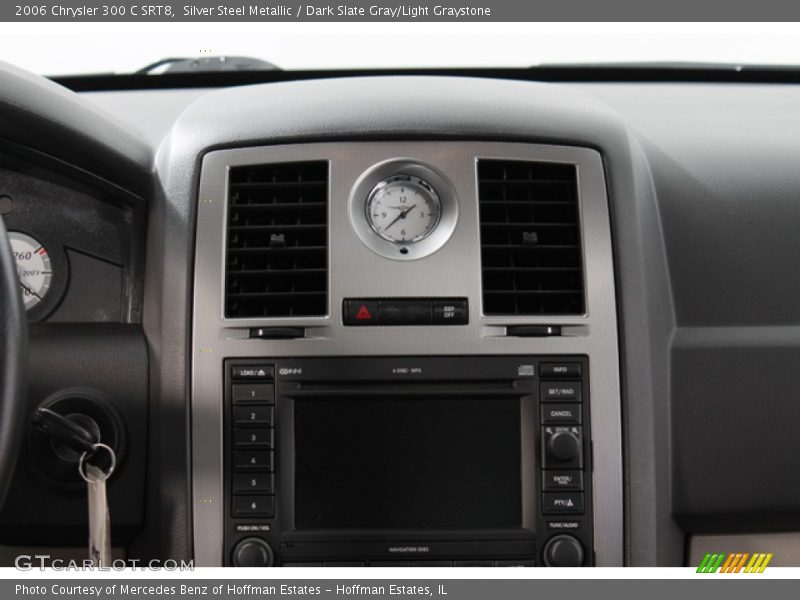 Silver Steel Metallic / Dark Slate Gray/Light Graystone 2006 Chrysler 300 C SRT8