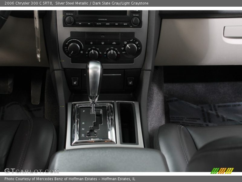 Silver Steel Metallic / Dark Slate Gray/Light Graystone 2006 Chrysler 300 C SRT8