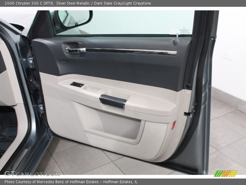 Silver Steel Metallic / Dark Slate Gray/Light Graystone 2006 Chrysler 300 C SRT8