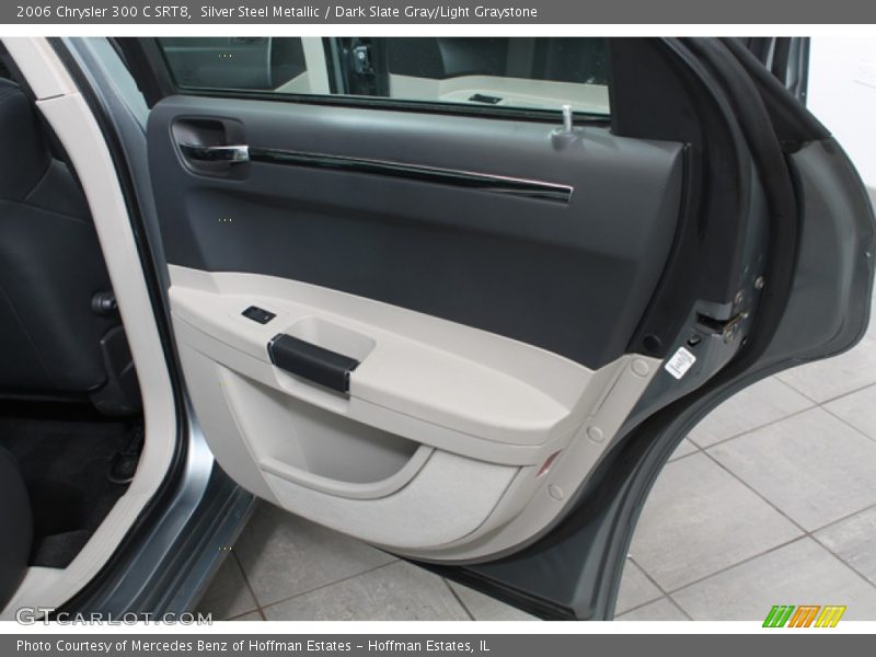 Silver Steel Metallic / Dark Slate Gray/Light Graystone 2006 Chrysler 300 C SRT8