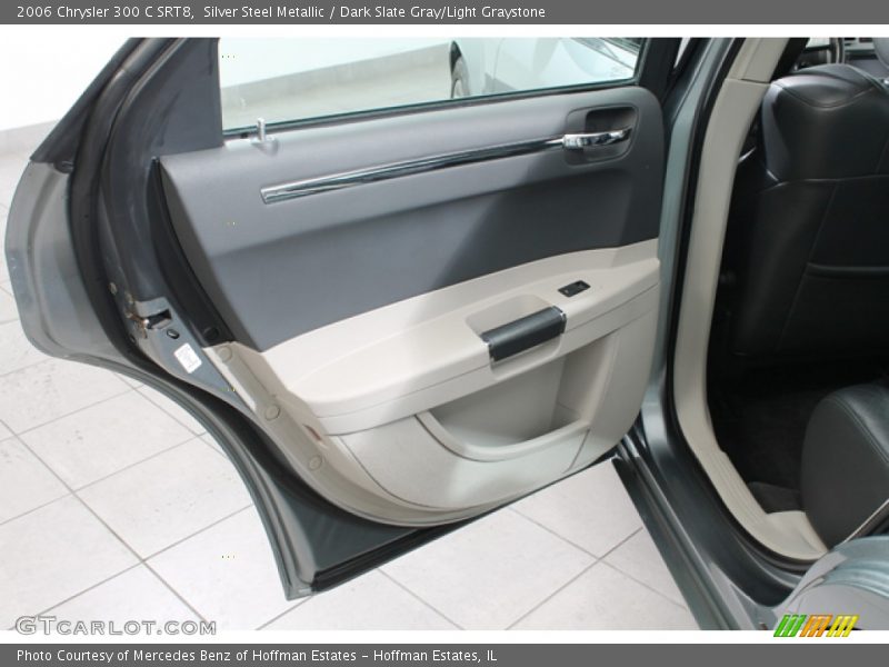 Silver Steel Metallic / Dark Slate Gray/Light Graystone 2006 Chrysler 300 C SRT8