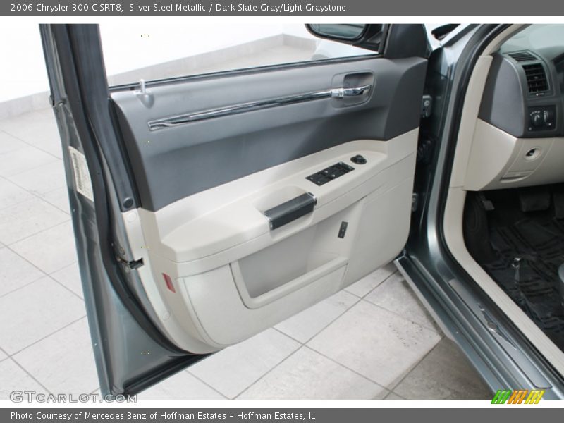 Silver Steel Metallic / Dark Slate Gray/Light Graystone 2006 Chrysler 300 C SRT8