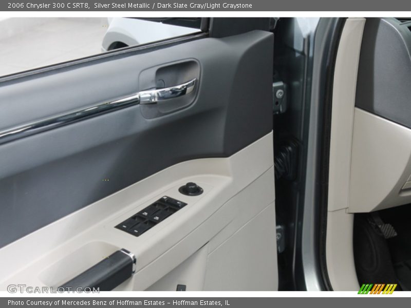 Silver Steel Metallic / Dark Slate Gray/Light Graystone 2006 Chrysler 300 C SRT8