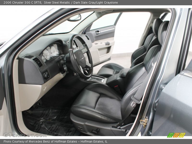 Silver Steel Metallic / Dark Slate Gray/Light Graystone 2006 Chrysler 300 C SRT8