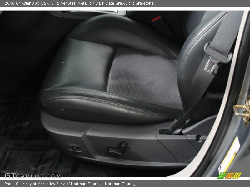 Silver Steel Metallic / Dark Slate Gray/Light Graystone 2006 Chrysler 300 C SRT8