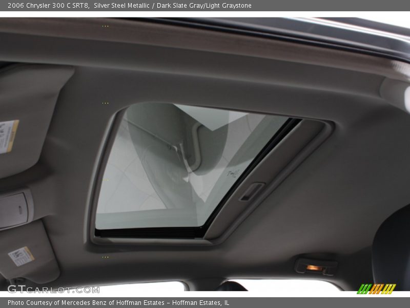 Silver Steel Metallic / Dark Slate Gray/Light Graystone 2006 Chrysler 300 C SRT8