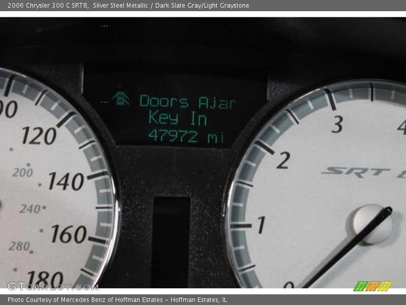 Silver Steel Metallic / Dark Slate Gray/Light Graystone 2006 Chrysler 300 C SRT8