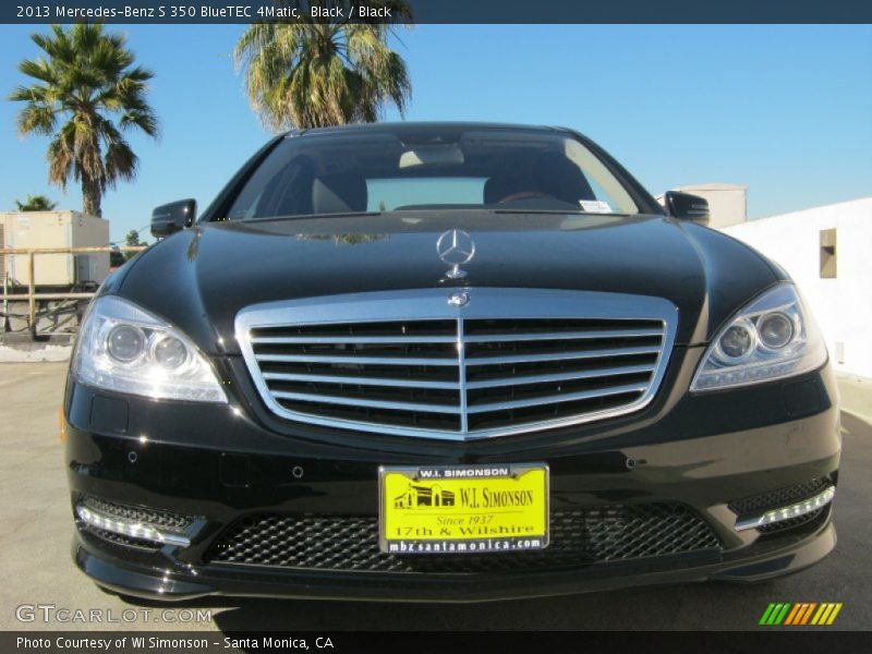 Black / Black 2013 Mercedes-Benz S 350 BlueTEC 4Matic