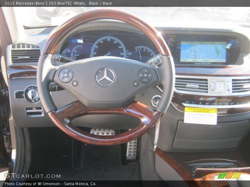 Black / Black 2013 Mercedes-Benz S 350 BlueTEC 4Matic