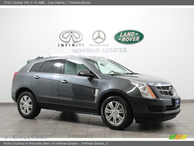 Gray Flannel / Titanium/Ebony 2010 Cadillac SRX 4 V6 AWD