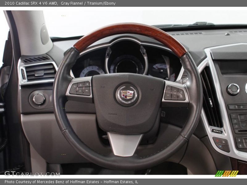 Gray Flannel / Titanium/Ebony 2010 Cadillac SRX 4 V6 AWD