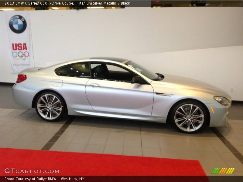  2013 6 Series 650i xDrive Coupe Titanium Silver Metallic