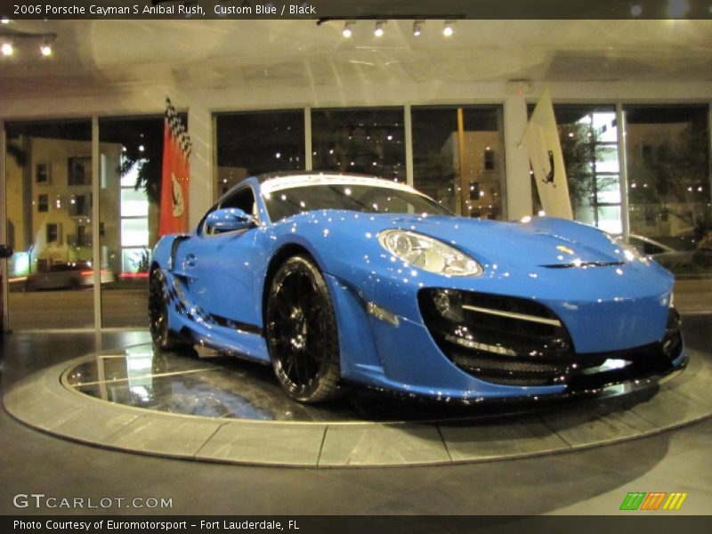 Custom Blue / Black 2006 Porsche Cayman S Anibal Rush