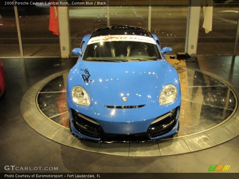 Custom Blue / Black 2006 Porsche Cayman S Anibal Rush