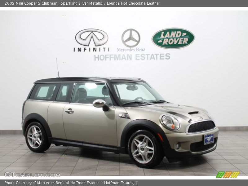 Sparkling Silver Metallic / Lounge Hot Chocolate Leather 2009 Mini Cooper S Clubman