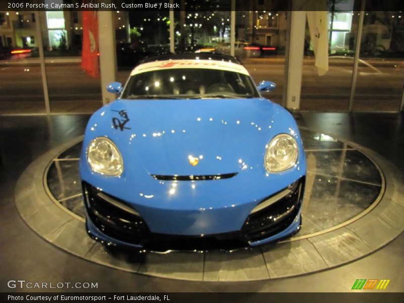 Custom Blue / Black 2006 Porsche Cayman S Anibal Rush