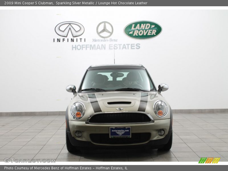 Sparkling Silver Metallic / Lounge Hot Chocolate Leather 2009 Mini Cooper S Clubman