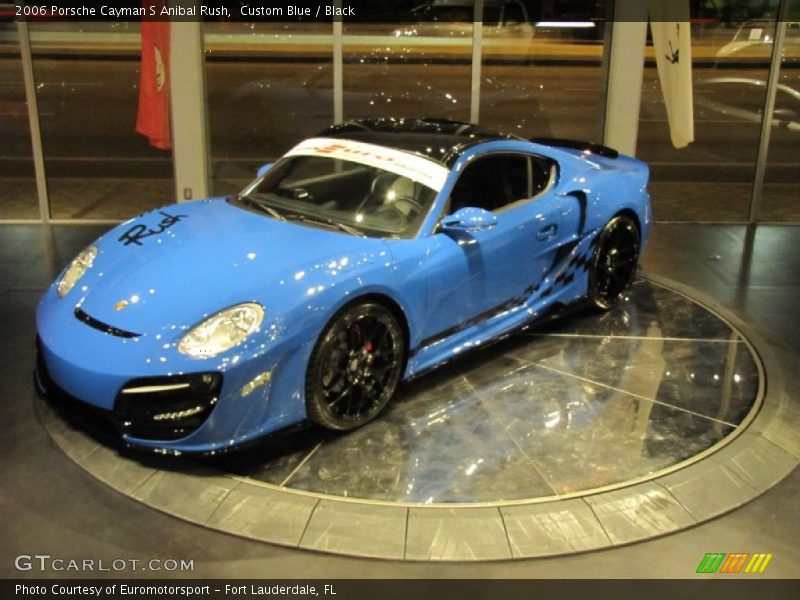Custom Blue / Black 2006 Porsche Cayman S Anibal Rush