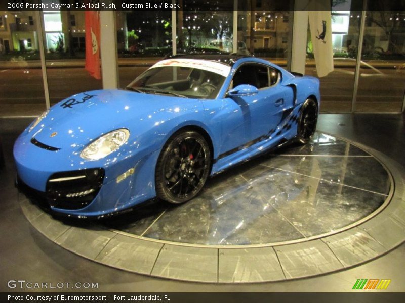 Custom Blue / Black 2006 Porsche Cayman S Anibal Rush