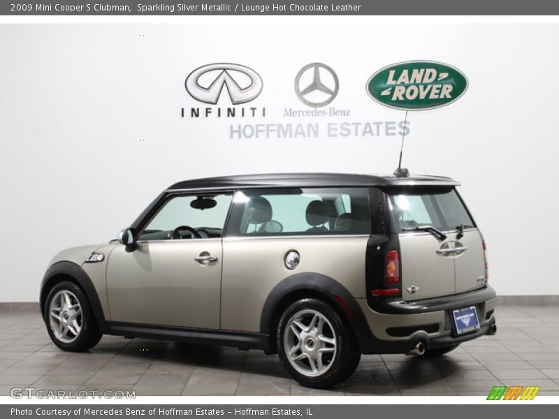 Sparkling Silver Metallic / Lounge Hot Chocolate Leather 2009 Mini Cooper S Clubman