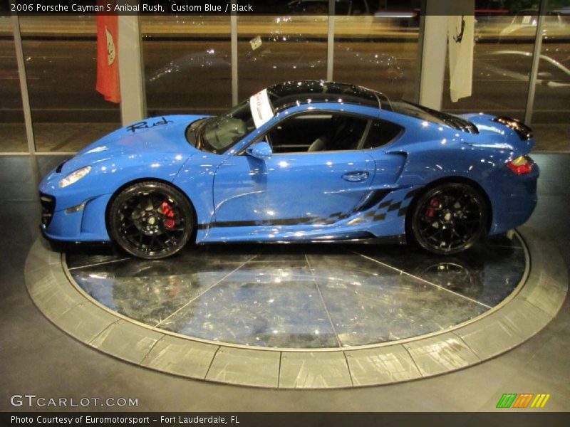 Custom Blue / Black 2006 Porsche Cayman S Anibal Rush