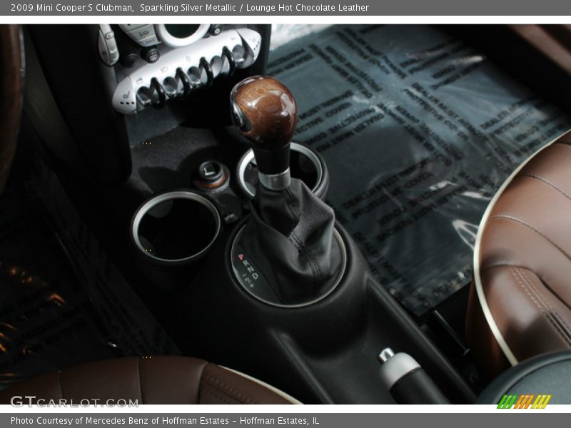 Sparkling Silver Metallic / Lounge Hot Chocolate Leather 2009 Mini Cooper S Clubman
