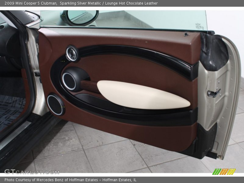 Sparkling Silver Metallic / Lounge Hot Chocolate Leather 2009 Mini Cooper S Clubman