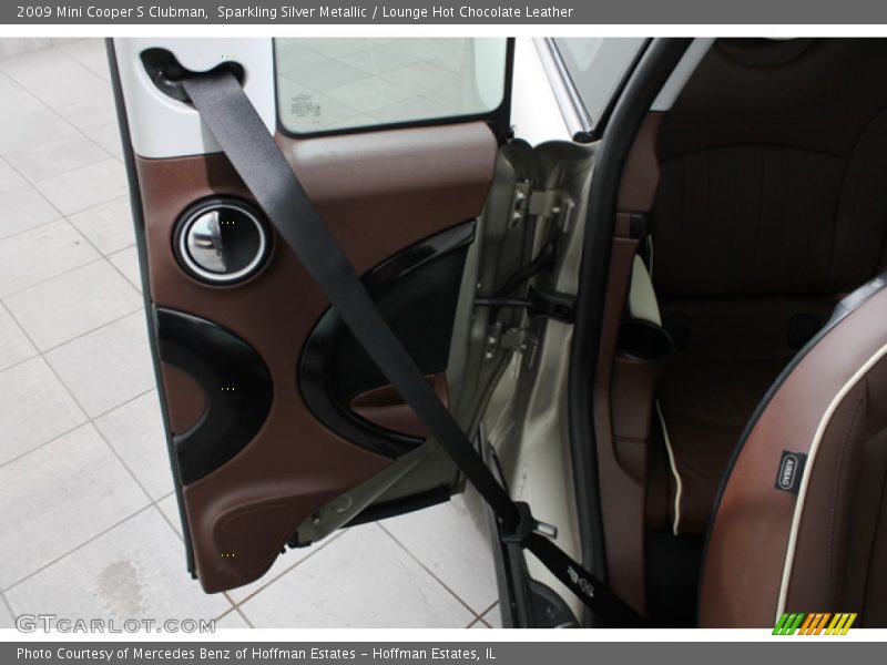 Sparkling Silver Metallic / Lounge Hot Chocolate Leather 2009 Mini Cooper S Clubman