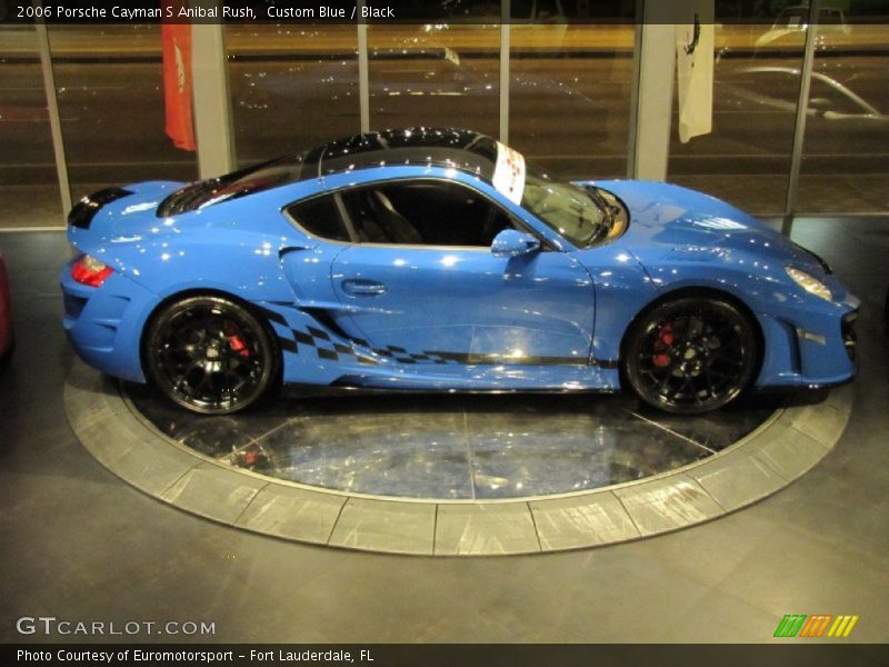 Custom Blue / Black 2006 Porsche Cayman S Anibal Rush