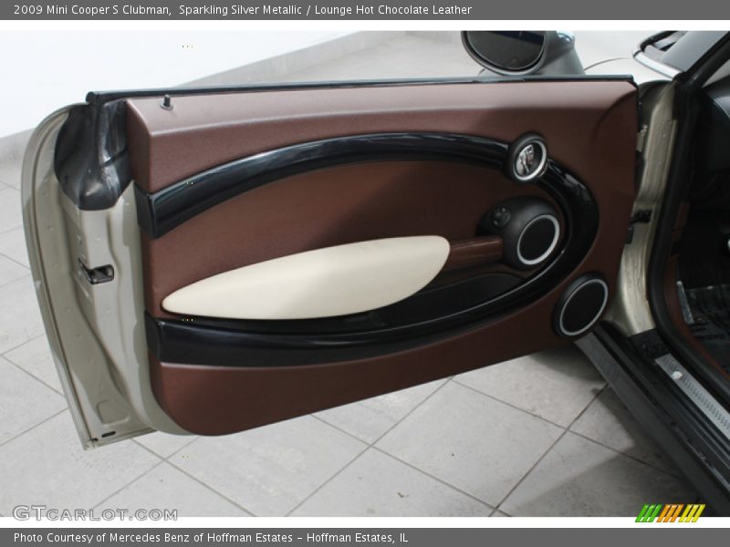 Sparkling Silver Metallic / Lounge Hot Chocolate Leather 2009 Mini Cooper S Clubman