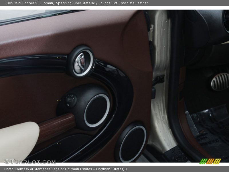 Sparkling Silver Metallic / Lounge Hot Chocolate Leather 2009 Mini Cooper S Clubman