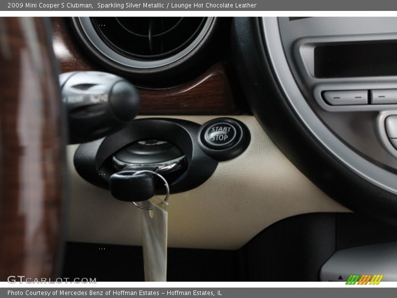 Sparkling Silver Metallic / Lounge Hot Chocolate Leather 2009 Mini Cooper S Clubman