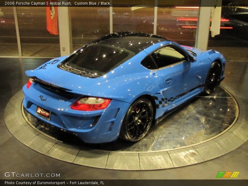 Custom Blue / Black 2006 Porsche Cayman S Anibal Rush